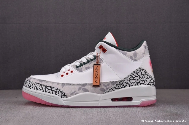 Official Maikesneakers Jordan Retro 3 HM6993-100 Wings 0814